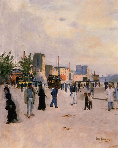 Ein Morgenspaziergang von Jean Beraud